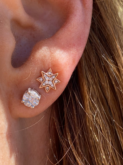 Compass Rose Studs