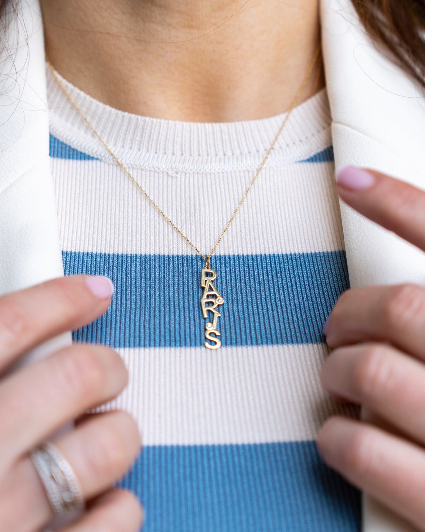 Dancing Letters Necklace