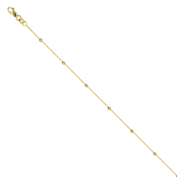 Saturn Chain Anklet