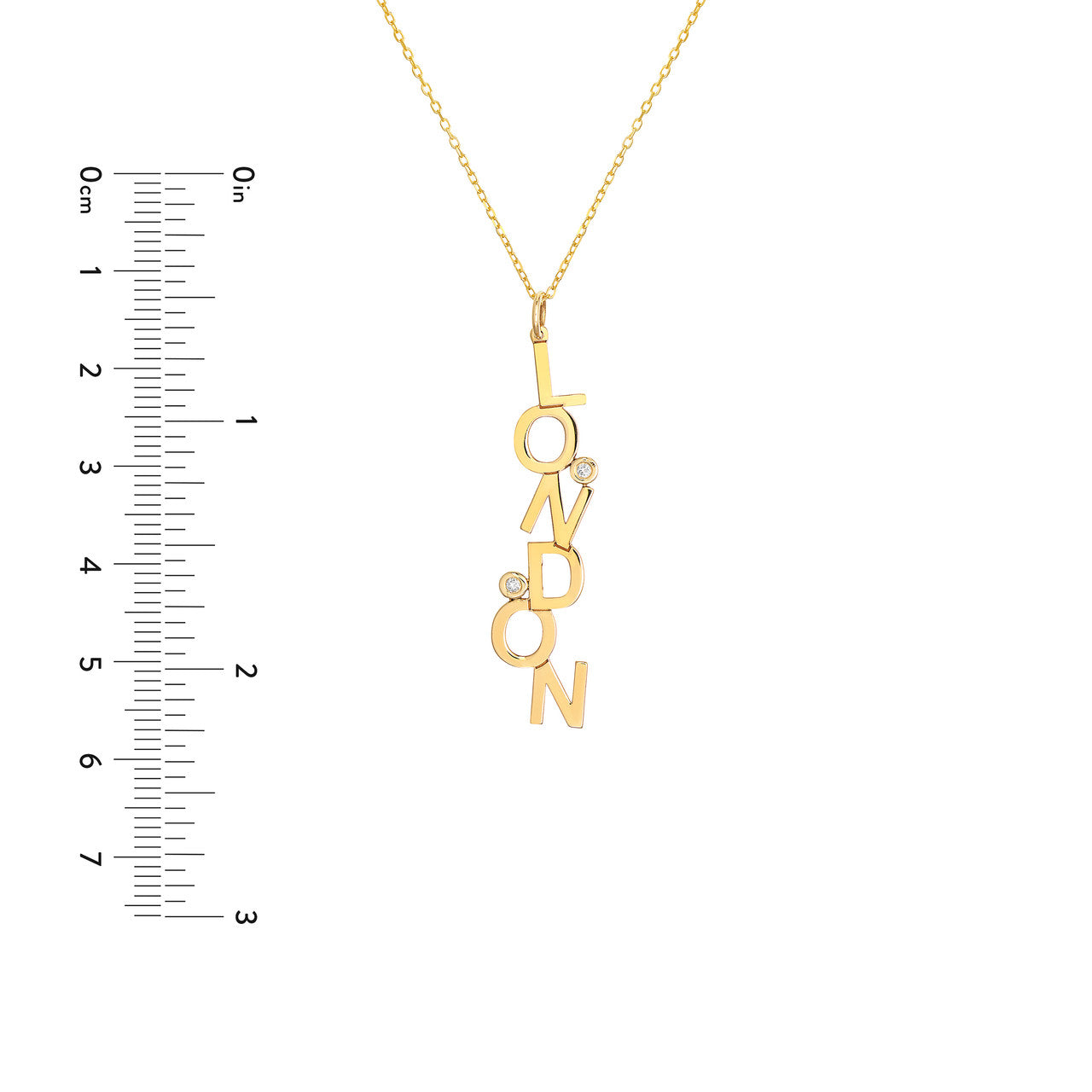 Dancing Letters Necklace