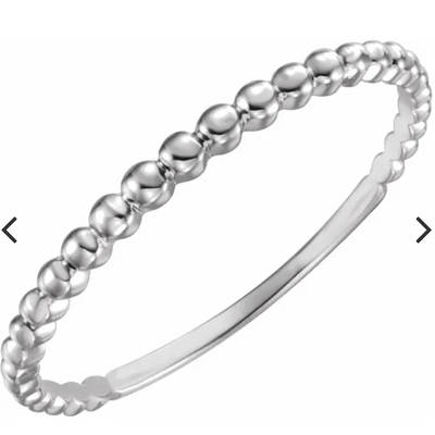 Bead Stacking Ring