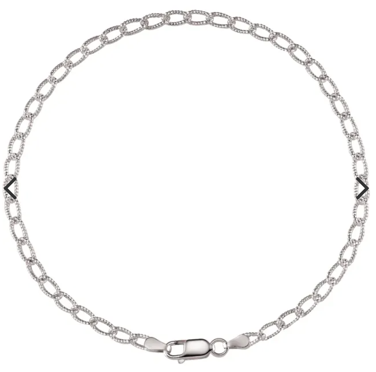 SS Curb Chain Anklet