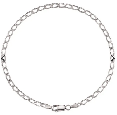 SS Curb Chain Anklet